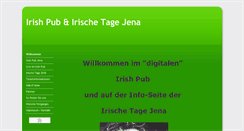 Desktop Screenshot of irishpub-jena.de